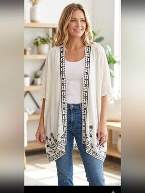 Knox Rose Short Kimono